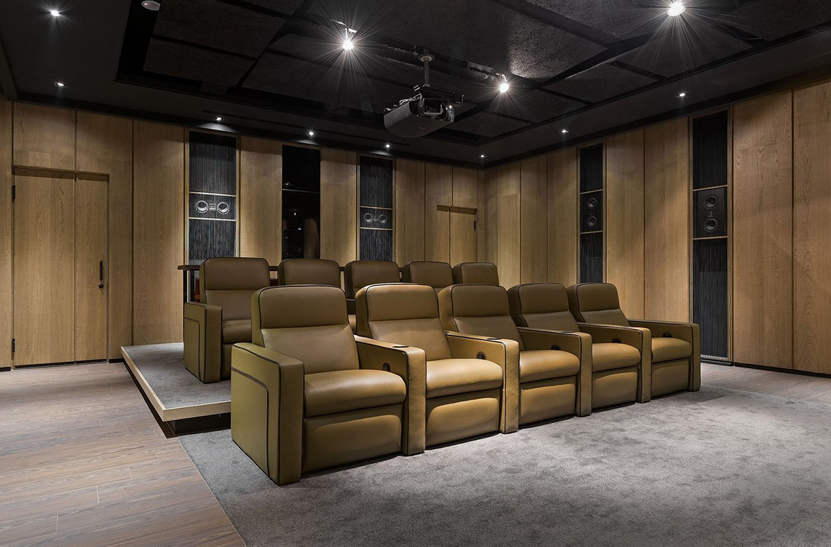 All high-end home cinema spaces require dedicated cinema seating solutions that are equally suited to the room
