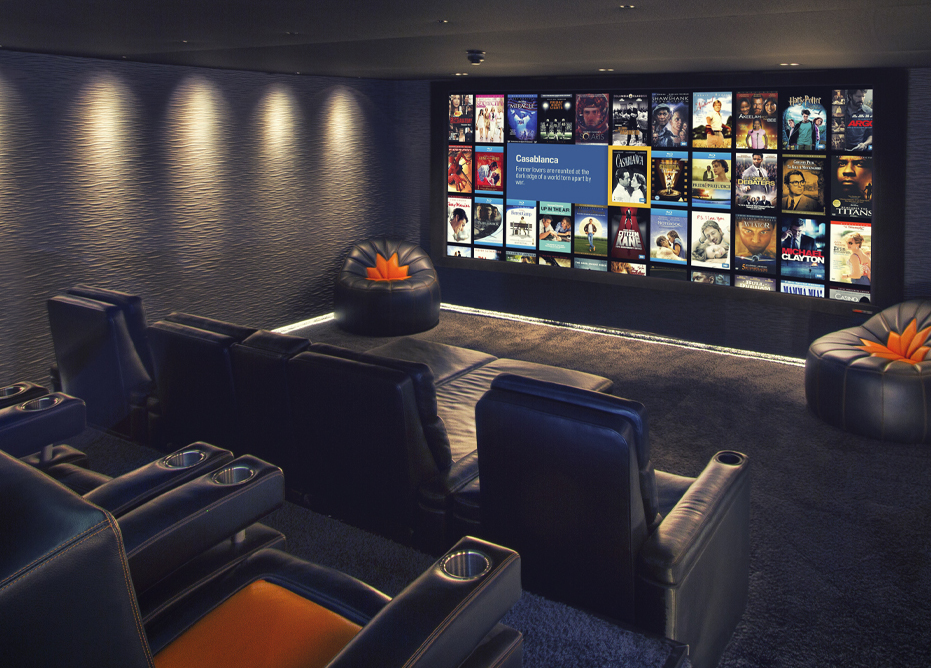 D-Box Home Cinema seating provides the extra WOW-factor to any Cinema space
